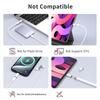 Phone  to USB C Adapter Lighting Aluminum Charger Adapter Fast Charging & Data Transfer Easy to Carry for Phone  16