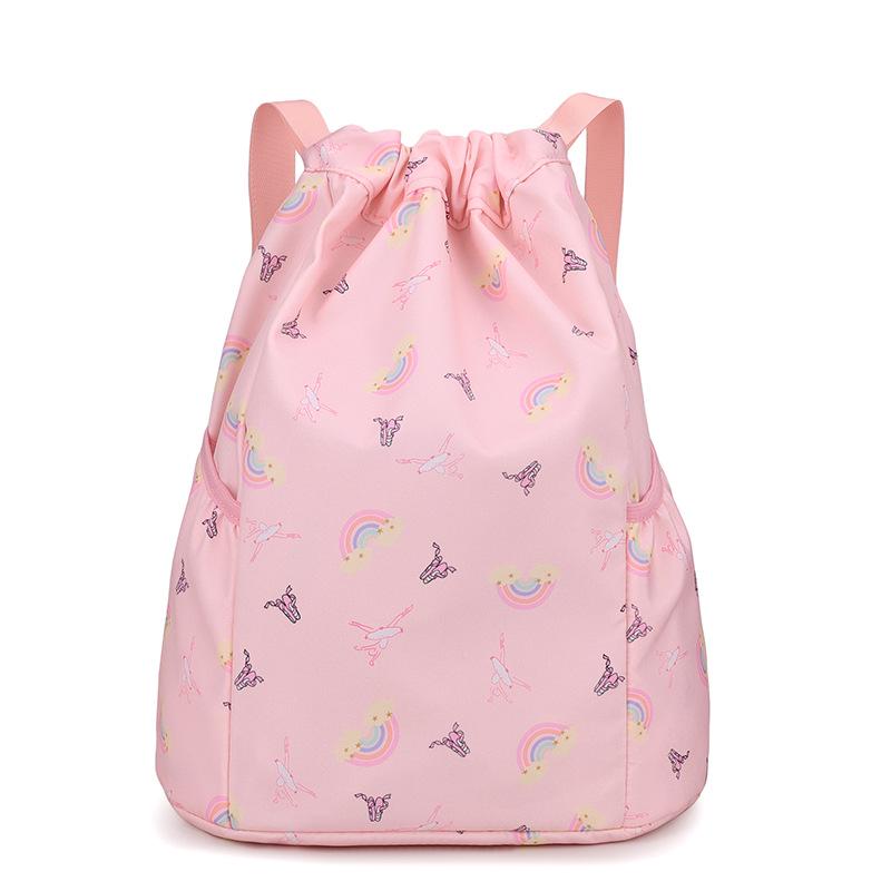 Girls  Ballet Dance Double Shoulder Backpack