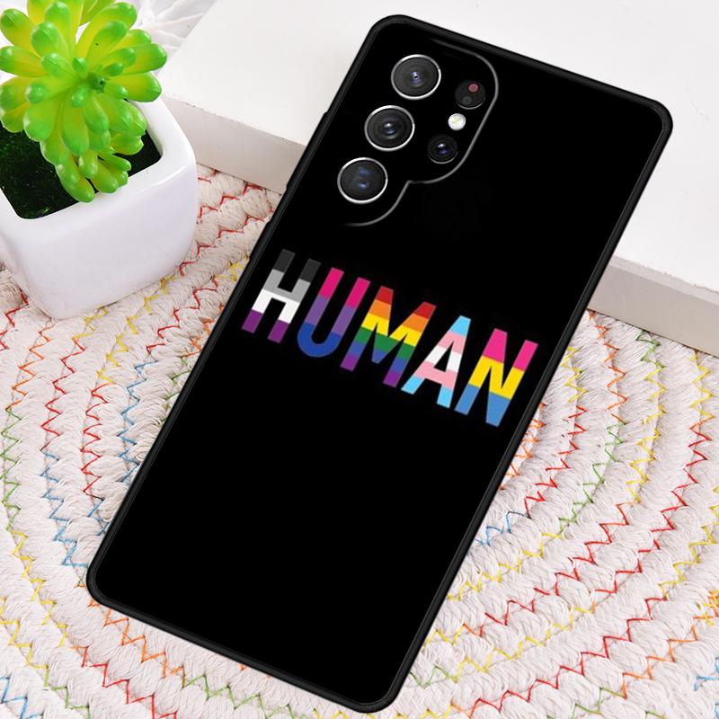 Gay Lesbian LGBT Rainbow Pride ART Silicone Phone Case For Samsung Galaxy note 10 pro S26 S24 S23 S22 S21 Plus S25Ultra Cover