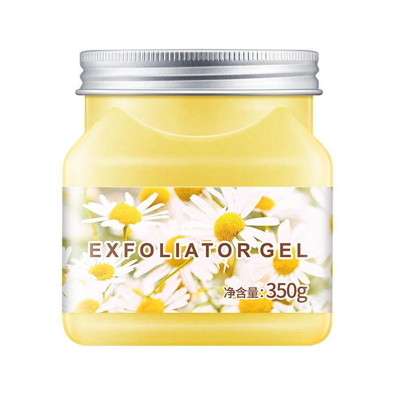 

Скраб для обличчя із зеленим чаєм і ромашкою для очищення пір, 350 г 350g помаранчевий