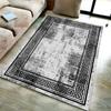 ePeddler Home Modern Framed Wall Pattern Digital Print Washable Non-Slip Dot Base New Generation Living Room, Bedroom, Entrance Hall Rug and Runner