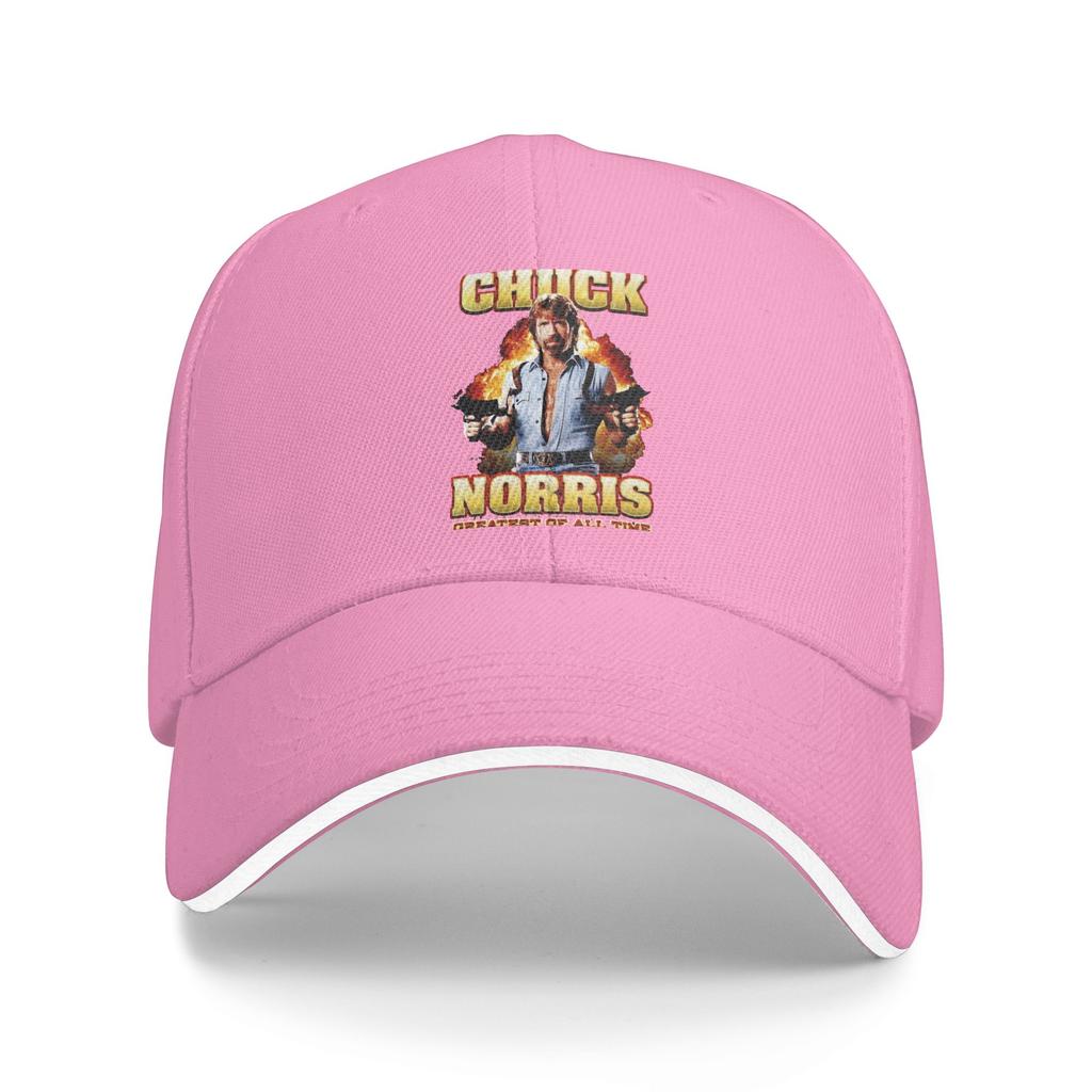 Greatest of all Time Chuck Norris Baseball Cap Casual Sandwich Hats Men Women Polyester Sun Cap Sport