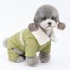 Thick and Warm Four Leg Dog Jumpsuit Puppy Small Dog Clothes Coat Jacket Yorkshire Pomeranian Poodle Bichon Pet Clothing Rompers