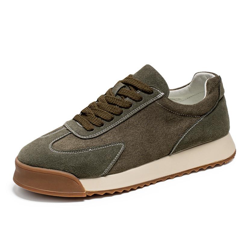 Forrest Gump Schuhe Herren vielseitig Frühling neu Low-Top Schnür-Board-Schuhe Herren höhenverstärkend Modetrend lässige Herrenschuhe