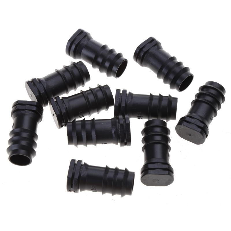 Packung mit 10 Endstopfen für 16mm Tropfschlauchadapter Tropfbewässerungsschlauchverbinder Tropfrohr für Gartenbewässerung
