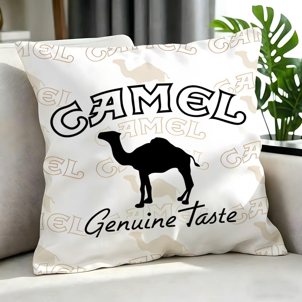 Cigarette Camel Cushion Cover Cushion Cover Set 4Pcs 50X50 45X45 40X40 Pillowcase Decorative Sofa Home Decor