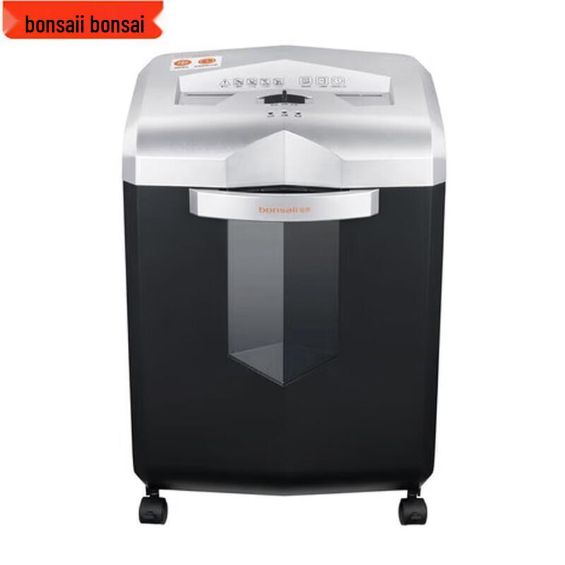 Bonsaii 629 10-Sheet P-5 Cross-Cut Shredder CN plug (adapter included)
