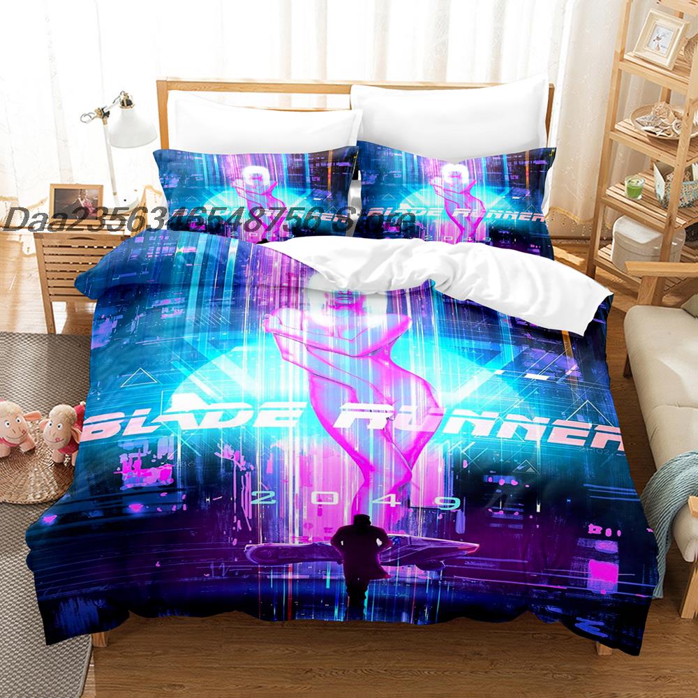 2049 Blade Runner Bedding Set Single Twin Full Queen King Size Bed Set Aldult Kid Bedroom Duvetcover Sets 3D Bed Sheet Set