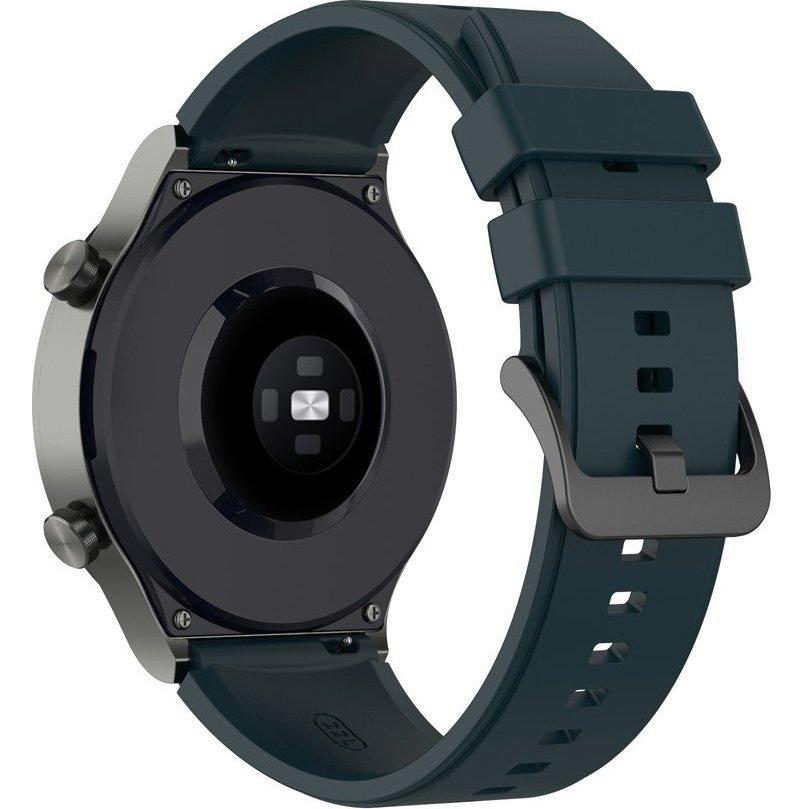 22mm Universal Silicone Strap, Dark Green