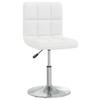 Day and Night - Day and Night White Faux Leather Dining Chair