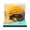 Guochao 3D Papier escultura Haftnotizen - Kreative Büro Schreibtisch Dekoration Souvenir
