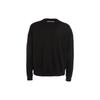 Calvin Klein Letter Print Crew Neck Loose Long Sleeve Sweatshirt Men sweatshirt Black 000NM2415E-UB1