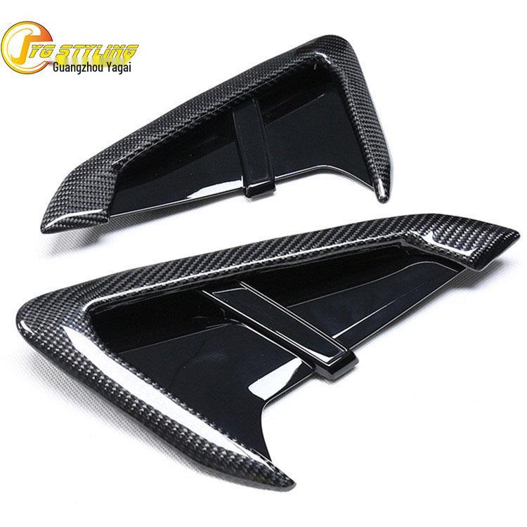 Carbon Fiber/Gloss Black Fender Vents for BMW X3 G01/G08, F97 X3M, X4, and X4M