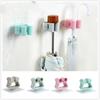 Household Bathroom Wall Mounted Mop Umbrella Holder Brush Shelf Bathroom Hanger Storage Rack Multifunctional Storages Tools