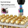 8Mm Non-Magnetic Impact Socket High Torque Cr-V Steel Socket Bits Hex Shank Nut Screwdriver Driver Impact Drivers Socket Adapter
