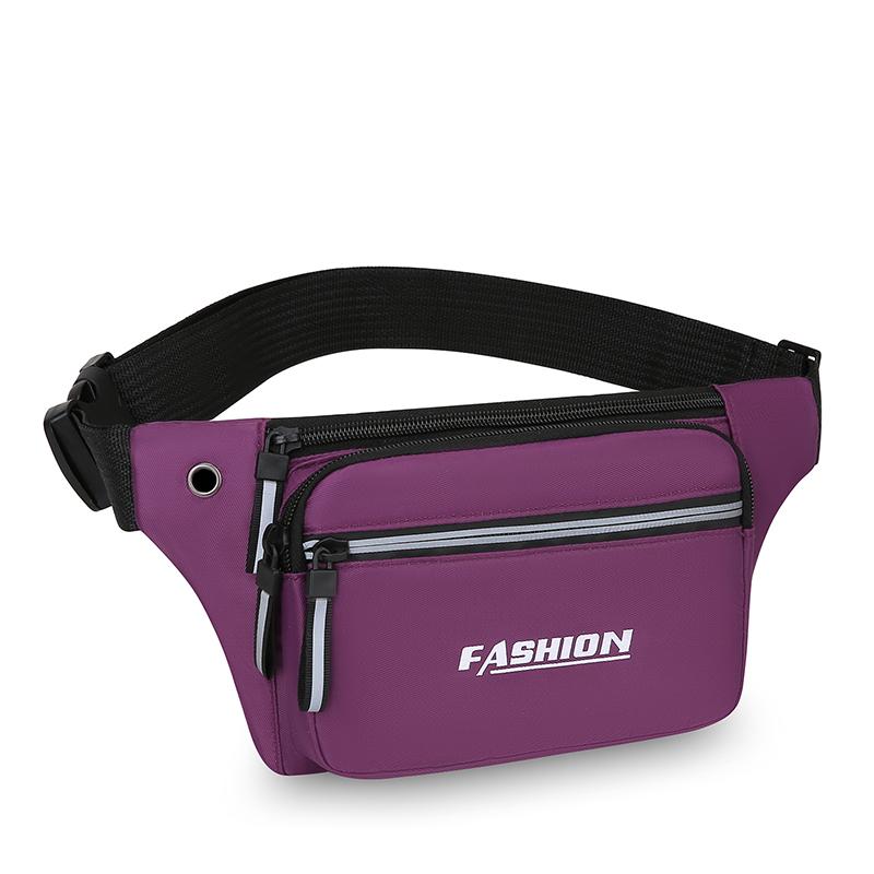 Unisex Fashion Waist Bag - Large Phone Fanny Pack for Men & Women (Water-Resistant Banana Hip Bag for Travel/Outdoor)