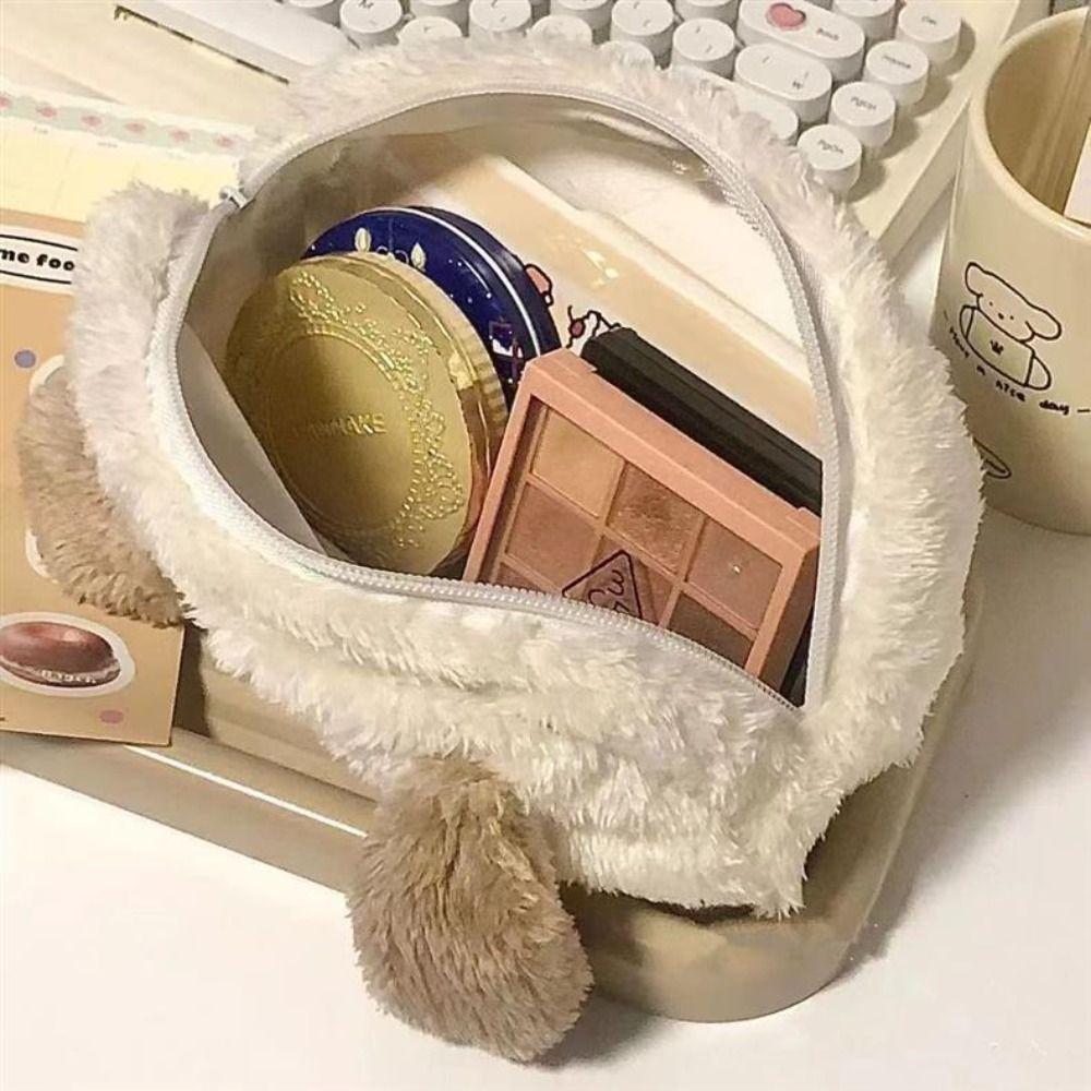 Multifunctional Pencil Case Cartoon Animal Storage Bag Cartoon Pen Bag  School Office