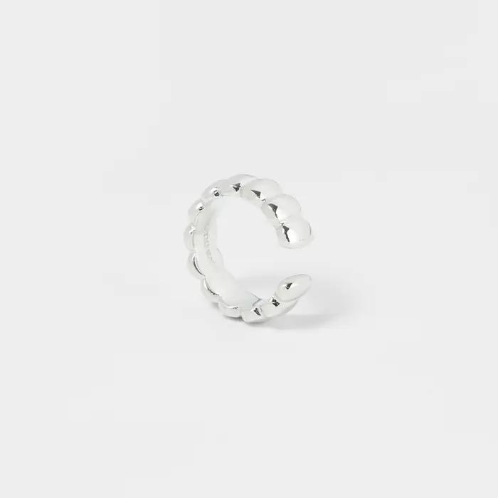 ribbed ear cuff ll