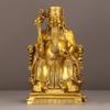 Brass for Worship Home Use God Earth Goddess Bronze Statue Ornament