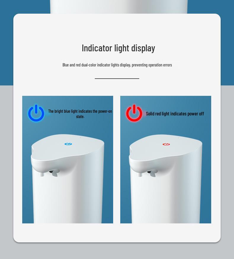 Rechargeable Automatic Touchless Soap Dispenser with Smart Induction Technology