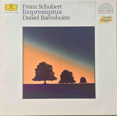 LP Record FRANZ SCHUBERT  DANIEL BARENBOIM  Impromptus 4158491 Deutsche Grammo 1990 Germany Classical Used