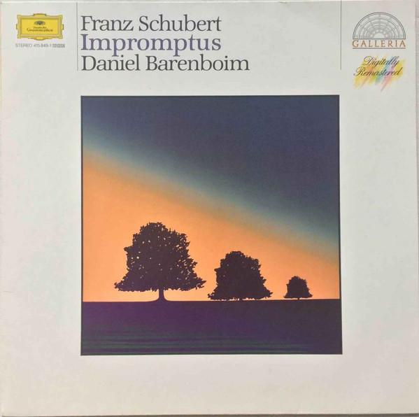 

LP Record FRANZ SCHUBERT DANIEL BARENBOIM Impromptus 4158491 Deutsche Grammo 1990 Germany Classical Used