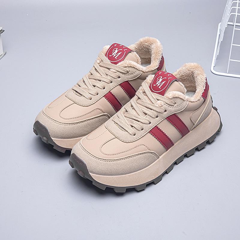 

Forrest Gump shoes women s 2025 new autumn platform ins explosion r casual sports shoes versatile student velvet German training shoes 40