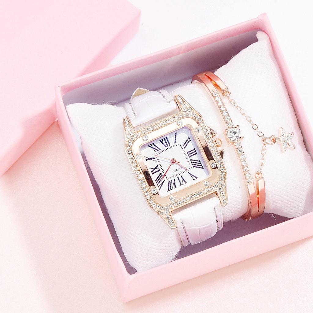 Watch Women's Wine Barrel Square Belt Women's Watch Women's Watch Student Korean Version Casual Watch
