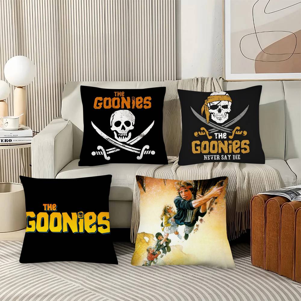 1Pc The Goonies Pillow Case Fashion Square Pillowcase Bedroom Sofa Room Ins Decoration Leisure