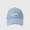 Cotton Holes Peaked Cap Embroidery Snapback Cap Solid Color Letter Baseball Hat  Teenagers