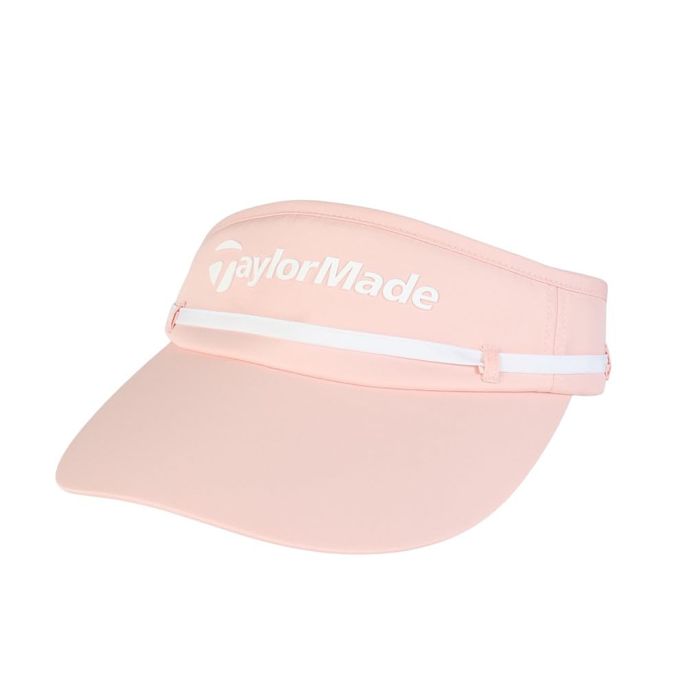

TaylorMade Women s W Ribbon Visor, Light Pink, Free Size (55-57cm), 2025SS UN579