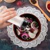 1/10Pcs Plastic Spice Jars with Shaker Lids Kitchen Empty Salt Pepper Condiment Powder Barbecue Seasoning Bottles Container