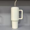 Stainless Steel Large Capacity Car Ice Cream Cup 304 Insulated Cup Cold Straw Cup