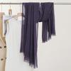Monochrome Thin Scarf Women'S Sunscreen Shawl Solid Color Simple Imitation Cotton And Linen Silk Scarf High-End Yarn
