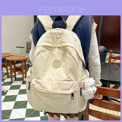 Lightweight Nylon School Backpack For Girls And Boys With 15in Laptop Compartment For School Education