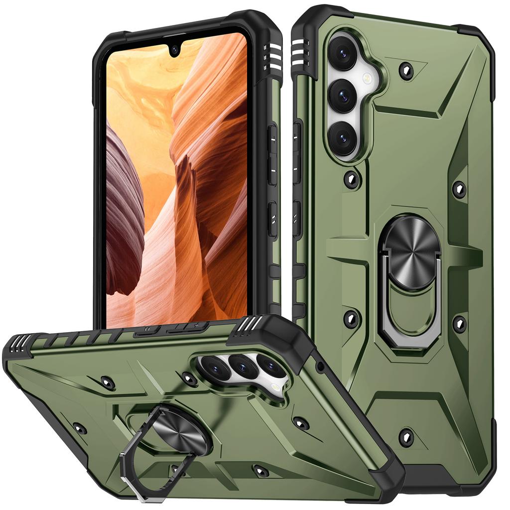 Applicable to Samsung A56 Q Jie mobile phone case A36 bracket A26 anti-drop A16/A55 protective case A35/A15