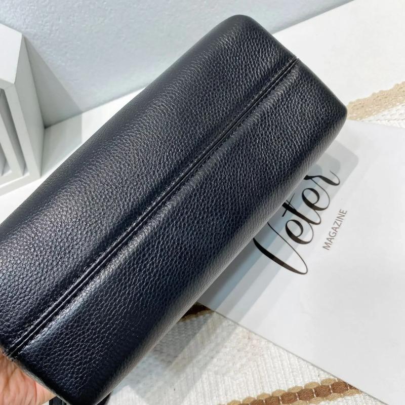 High Quality Cow Leather Women's Shoulder Bag Crossbody Lady Casual Handbag Underarm Pouch Multiple Compartments Messenger Bag