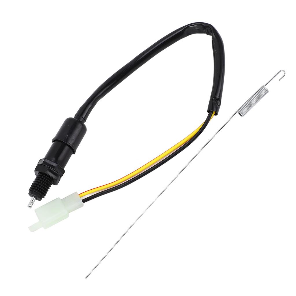 Motorrad Hinterbremslichtschalter mit Feder-Kit 2 Drähte 400 mm lang Sichere Verbindung Universelle Passform