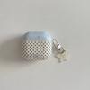 Ins Blue Star White Background Black Polka Dot Suitable for Apple AirPods 1st Generation Protective Case Pro1 Bluetooth Headset Pro1 Generation