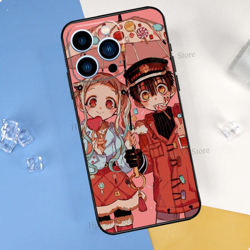 Hanako Kun Toilet Bound Phone Case For iPhone 13 12 11 Pro Max Mini SE 2020 X XR XS Max 7 8 Plus Cover Coque