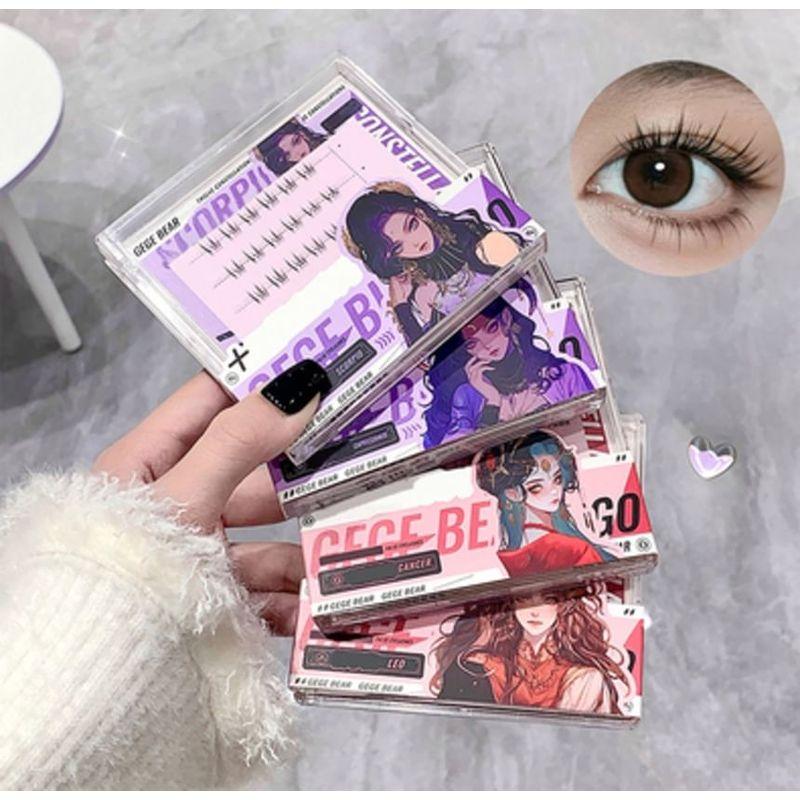 Gege Bear - Twelve Constellations Glue Free False Eyelashes - Scorpio