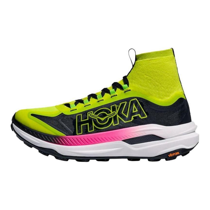 HOKA ONE ONE Tecton X 3 Support Running Shoes Men's Black Sneakers 1155112-NHK