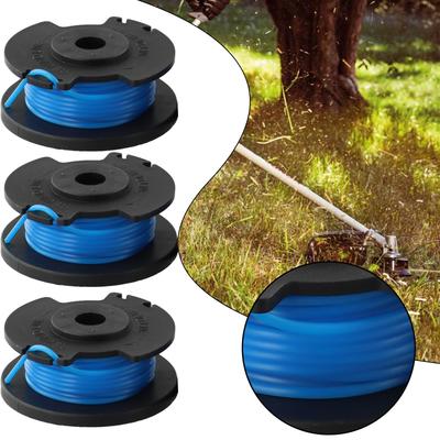 RAC125 Replacement Spools for RLT1830H13 RLT1825LI OLT1831S 3 X 1 Mm Lines Automatic Line Supply Easy Use In Garden Areas