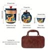 Juego de té exclusivo del año del dragón 2024: tetera y tazas con diseño de dragón con bolsa de alta calidad: regalo perfecto para amantes del té y entusiastas de la cultura
