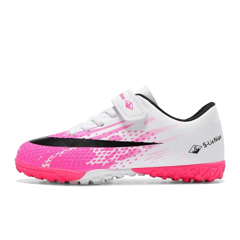Kids Sport Activity Football Shoes For Boys' Indoor Turf Training Outdoor Fast Hall Childrens Soccer Shoes Light Football Boots Sneakers