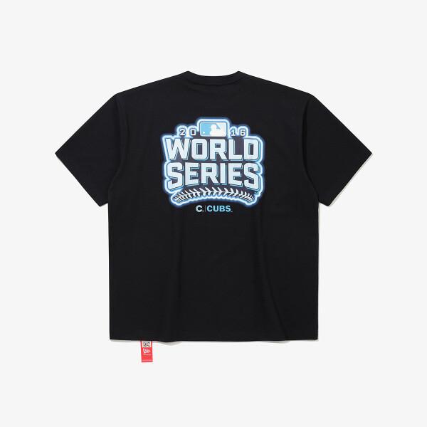 New Era Chicago Cubs World Series Neon T shirT Black 15147509