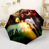 Turkish Football Player Action. Automatic Umbrella with 8-Rib Durable Plastic & Iron for Women/Men Outdoor Accessory Perfect Gift for Friends & Family