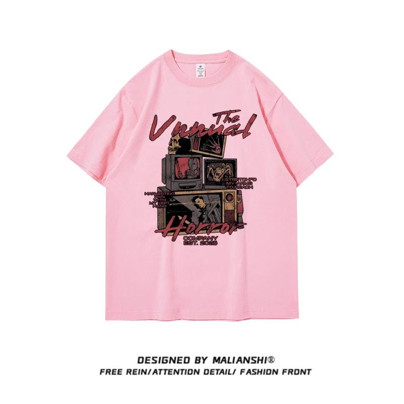 Women's 2025 Loose-Fit Cartoon Hip-Hop Cotton T-Shirt