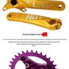 Prowheel Haomeng Horský klikový systém Hollow Integrated s jedním/dvěma převodníky pro 9-11 rychlostí.