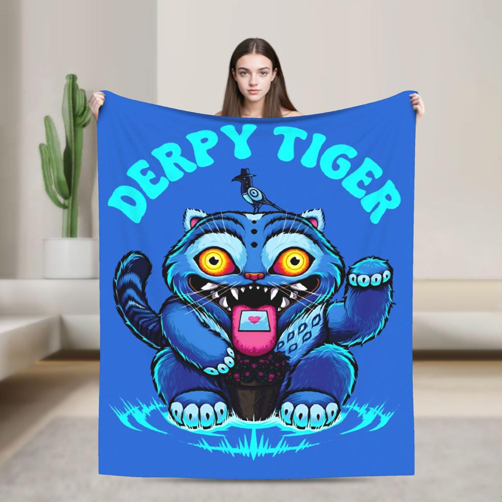 Huntrix Saja Boys KPop Demon Hunters Blanket  Plush Vintage Warm Throw Blanket for Home Autumn/Winter